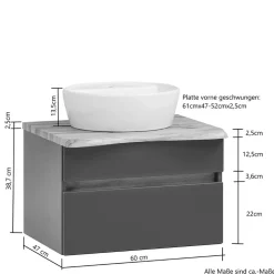 Waschbeckenschrank Pegruan*Pharao24 Discount