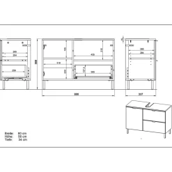 Best Waschbeckenschrank Rienca Waschbeckenunterschränke