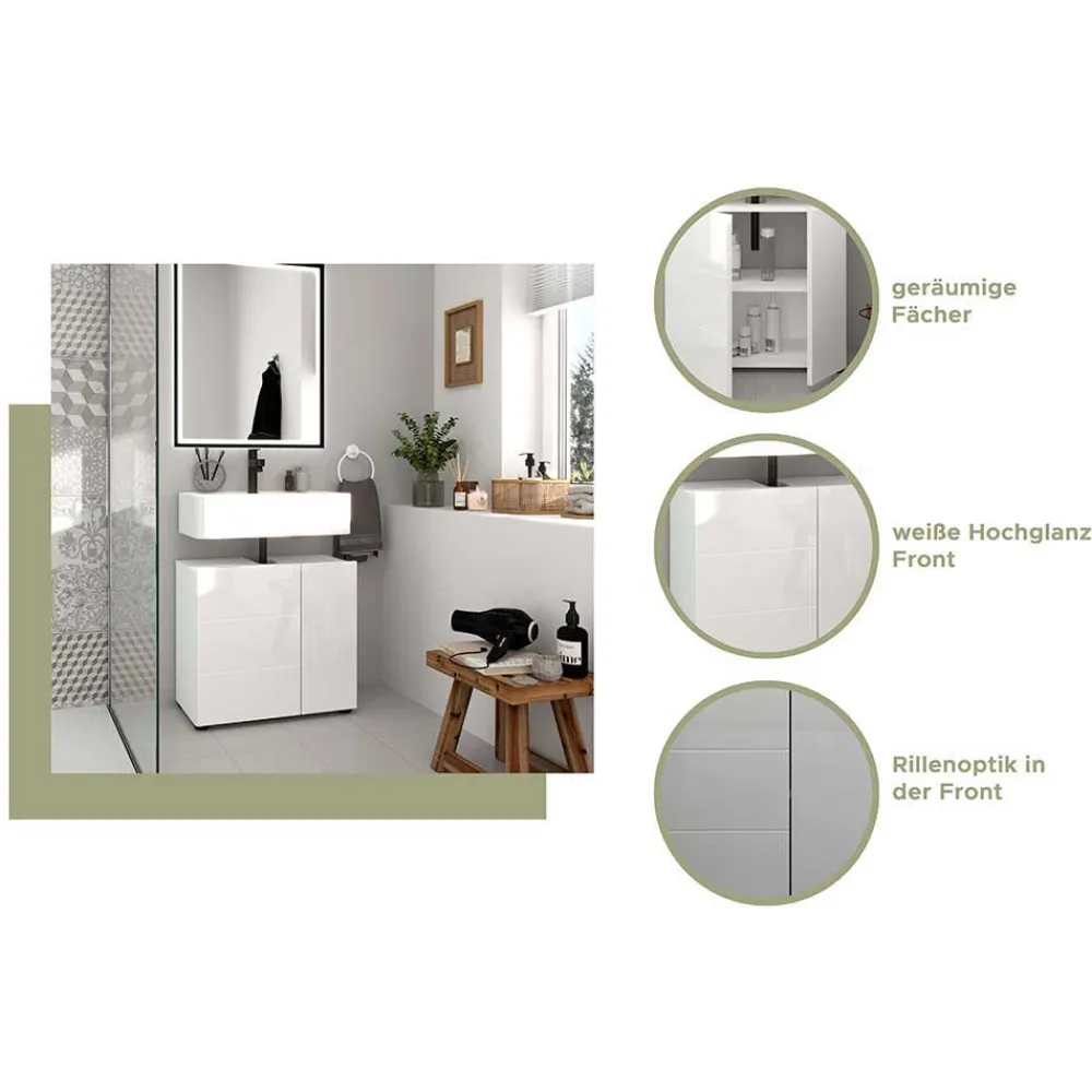 Waschbeckenunterschrank Adeass*Pharao24 Clearance