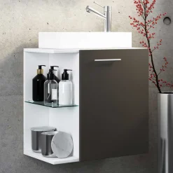 Clearance Waschbeckenunterschrank Bojana Waschbeckenunterschränke|Bad Unterschränke