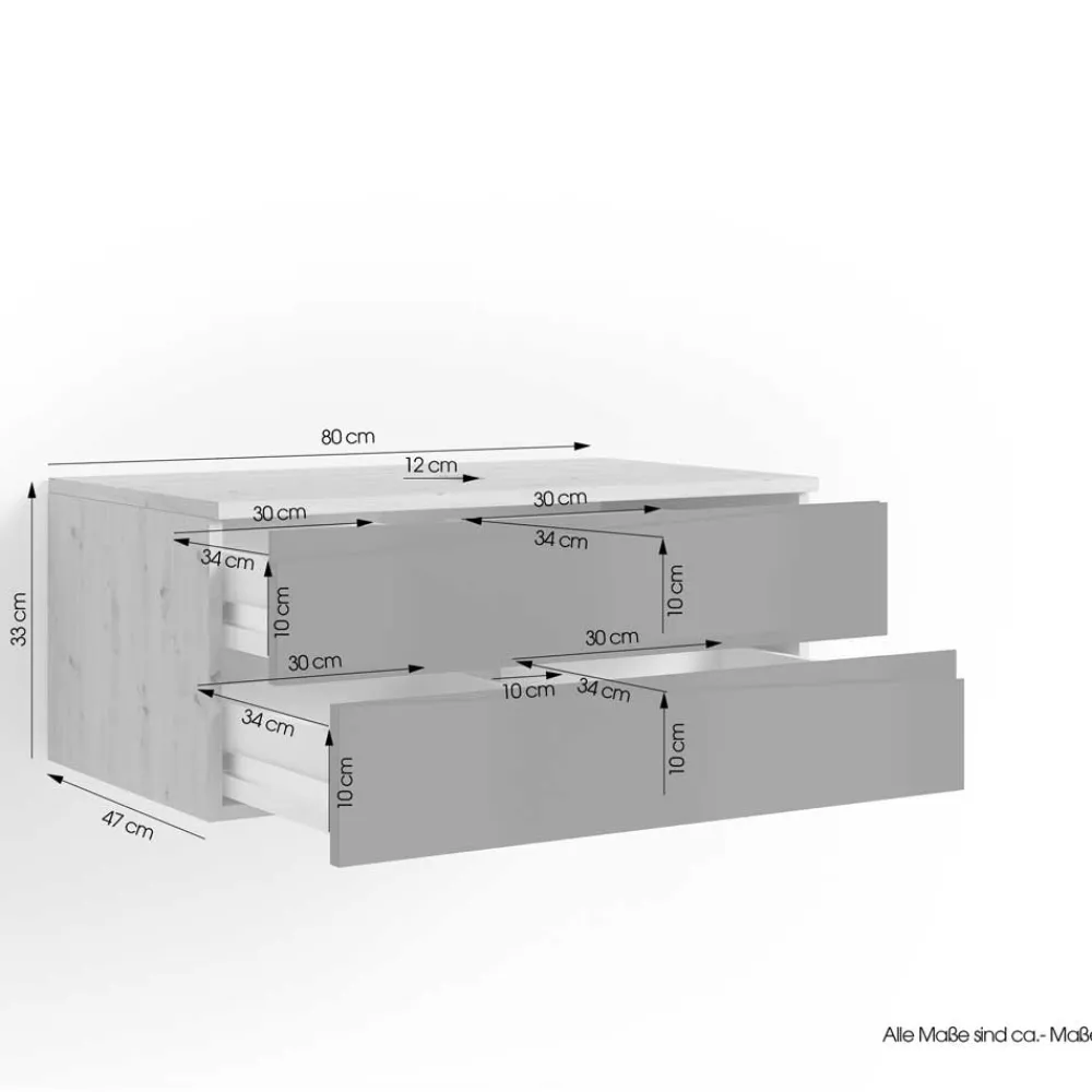 Waschbeckenunterschrank Elegatos*Pharao24 Best
