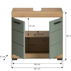 Waschbeckenunterschrank Martinez*Pharao24 Online