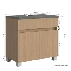 Waschbeckenunterschrank Mino*Pharao24 Clearance