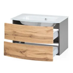 Outlet Waschbeckenunterschrank Nerella Waschbeckenunterschränke