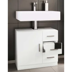 Online Waschbeckenunterschrank weiß Vimalta Bad Unterschränke|Badezimmerschränke