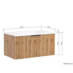 Outlet Waschkommode Cadama Bad Unterschränke