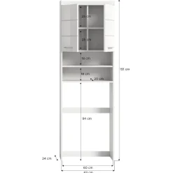 Waschmaschinenschrank Bird*Pharao24 Online