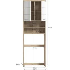 Discount Waschmaschinenschrank Kwesina Bad Hochschränke