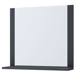 Outlet Waschplatz Set Anthrazit Kanmura Badmöbel Sets