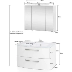 Clearance Waschplatz Set Donyan Badmöbel Sets