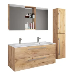 Outlet Waschplatz Set Lasina Badmöbel Sets