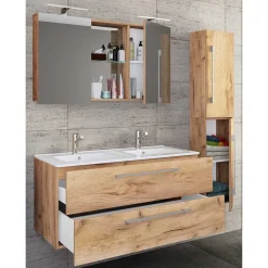 Outlet Waschplatz Set Lasina Badmöbel Sets