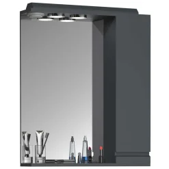 New Waschplatz Set mit Beleuchtung Fabolie Badmöbel Sets