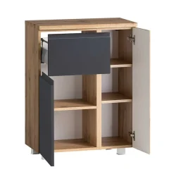 New Waschplatz Set mit LED Fregato Badmöbel Sets