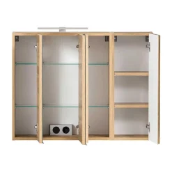 New Waschplatz Set mit LED Fregato Badmöbel Sets