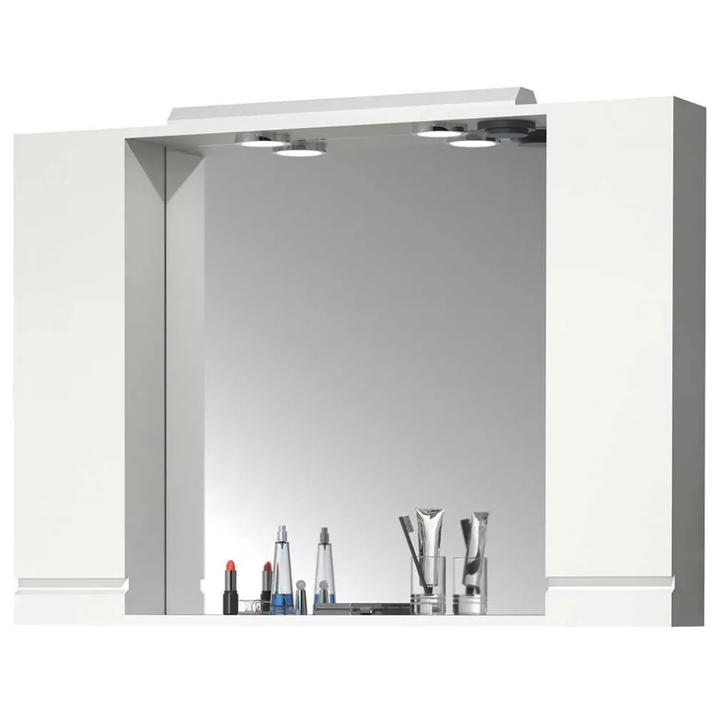 Waschplatz Set mit Spiegelschrank Valtte*Pharao24 Online