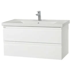 Waschplatz Set mit Spiegelschrank Valtte*Pharao24 Online