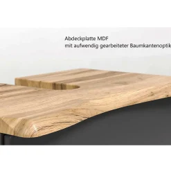 Outlet Waschplatz Set mit Spiegel Pegruan Badmöbel Sets