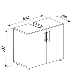 Waschplatz Set weiß modern Eli*Pharao24 Discount
