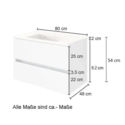 Sale Waschtisch Bradoss Waschbeckenunterschränke