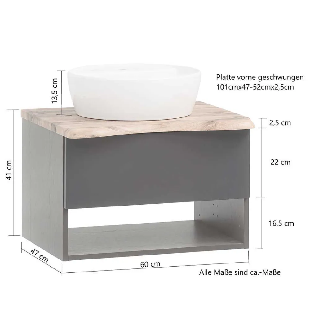 Clearance Waschtisch Eleon Badezimmerschränke|Waschbeckenunterschränke