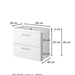 New Waschtisch Josessa Waschbeckenunterschränke
