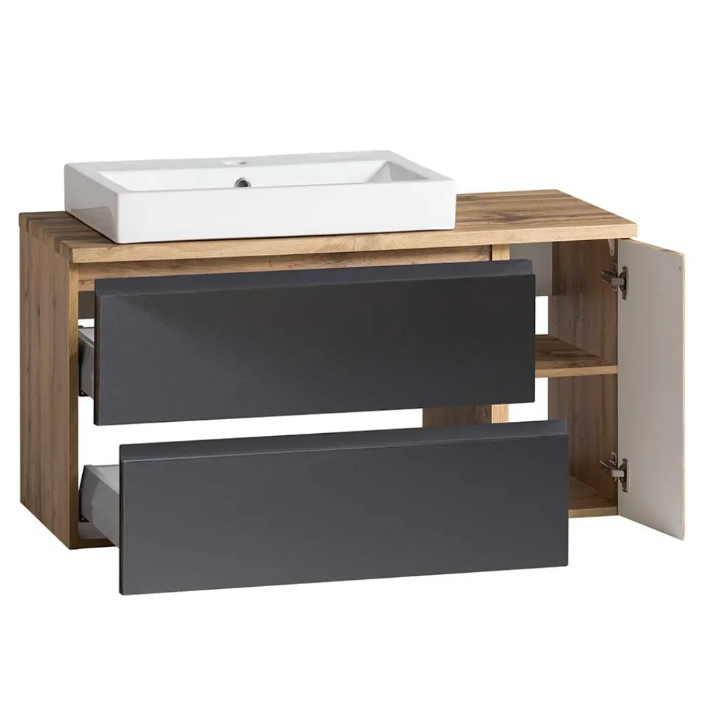 Waschtisch Set mit Becken Fregato Badmöbel Sets