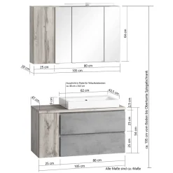Waschtisch Set Tagma*Pharao24 Clearance