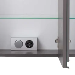 Discount Waschtisch und Spiegelschrank Isdrina Badmöbel Sets