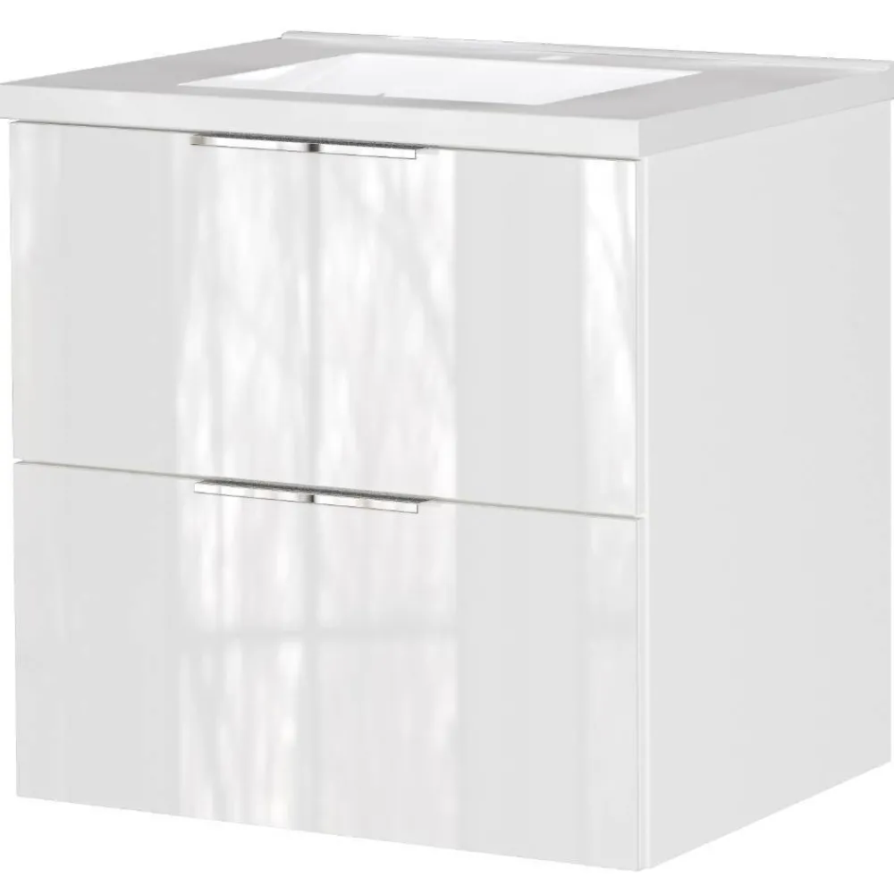 Discount Waschtischkonsole weiß Udolph Waschbeckenunterschränke|Bad Unterschränke