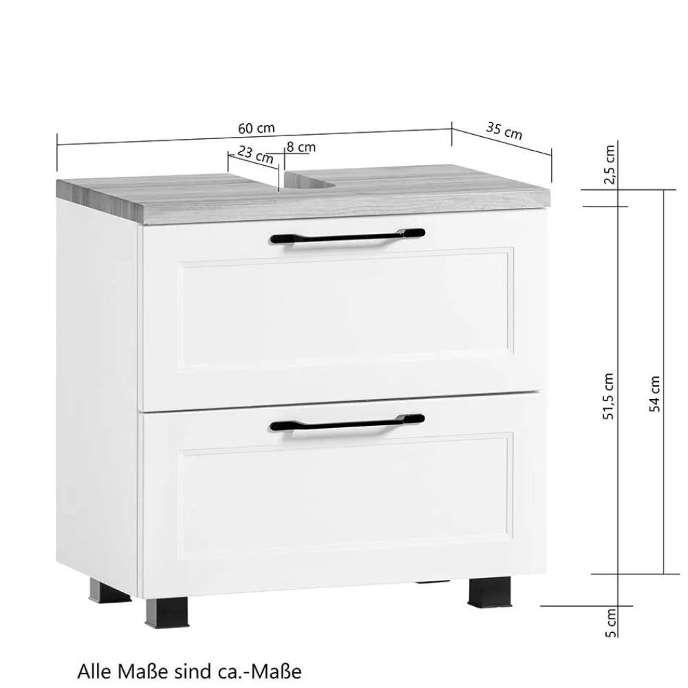 Waschtischunterbau Salverna*Pharao24 Discount