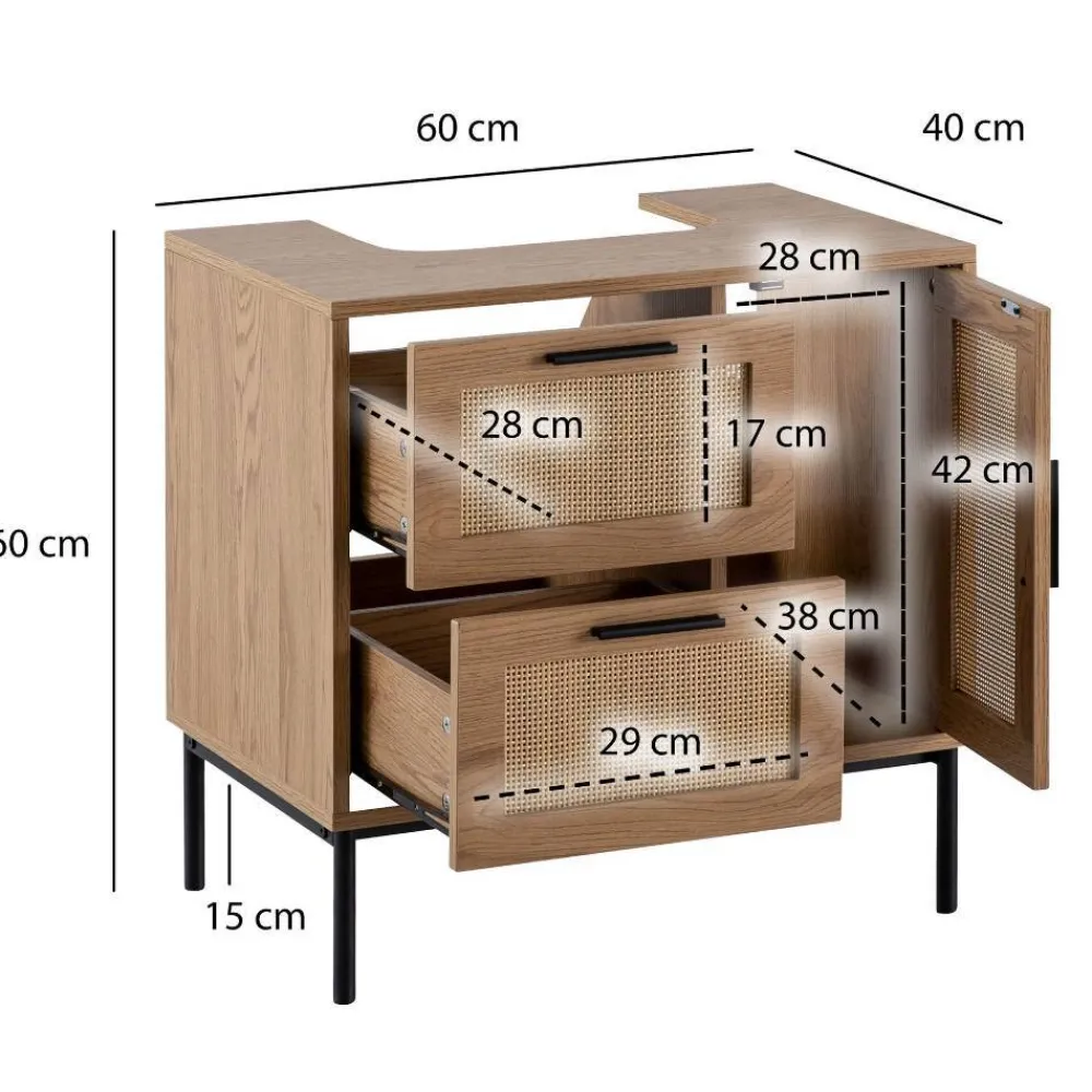Waschtischunterschrank Alberello*Pharao24