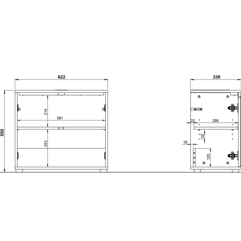 Waschtischunterschrank Craim*Pharao24 Hot