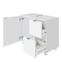 Outlet Waschtischunterschrank Graphit Waschbeckenunterschränke|Badezimmerschränke