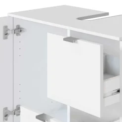 Outlet Waschtischunterschrank Graphit Waschbeckenunterschränke|Badezimmerschränke