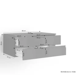 Sale Waschtischunterschrank Samuel Waschbeckenunterschränke|Bad Hängeschränke