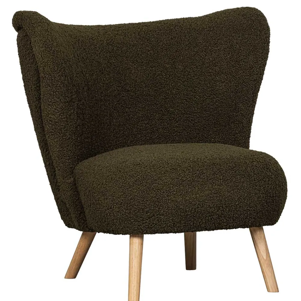 Clearance Webplüsch Sessel Classic Wohnzimmer Sessel