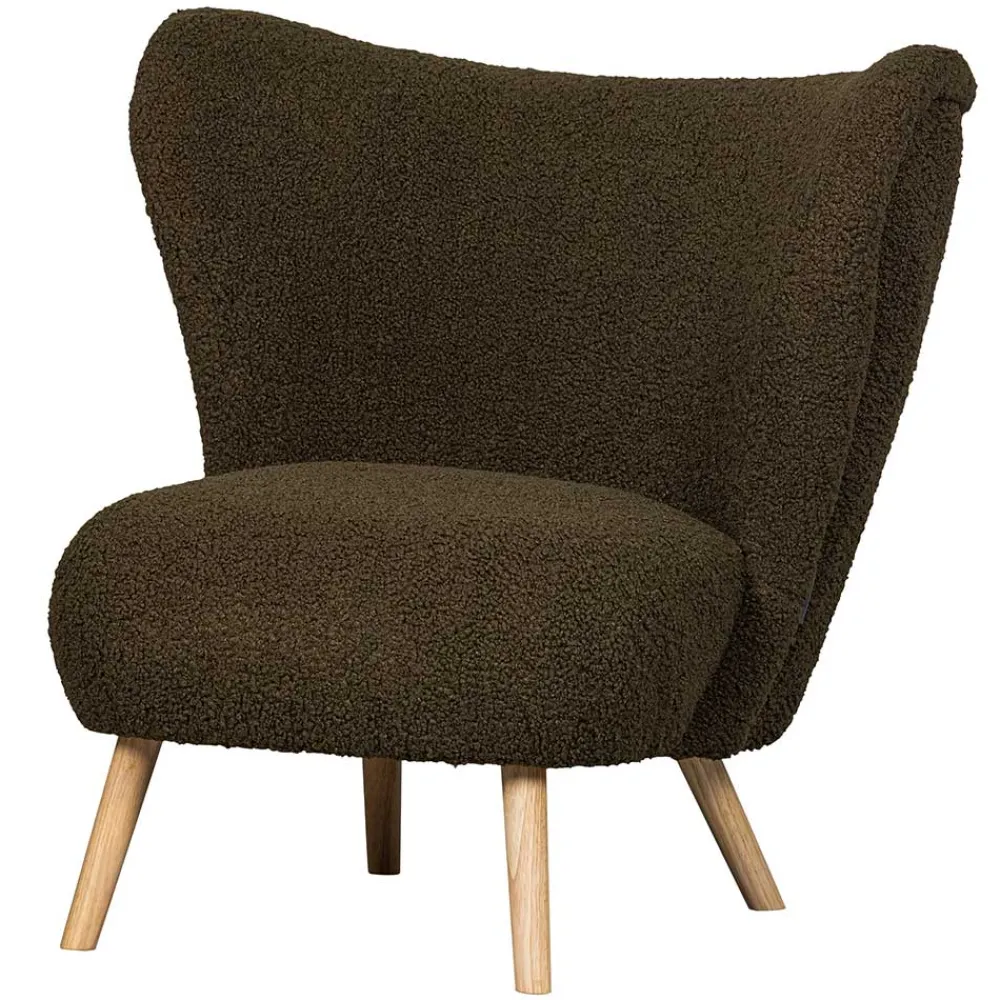 Clearance Webplüsch Sessel Classic Wohnzimmer Sessel