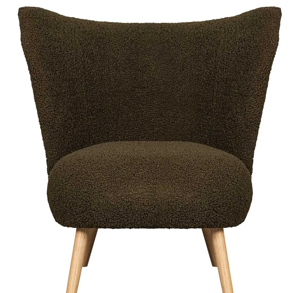 Clearance Webplüsch Sessel Classic Wohnzimmer Sessel