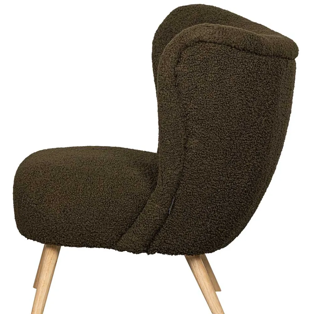 Clearance Webplüsch Sessel Classic Wohnzimmer Sessel