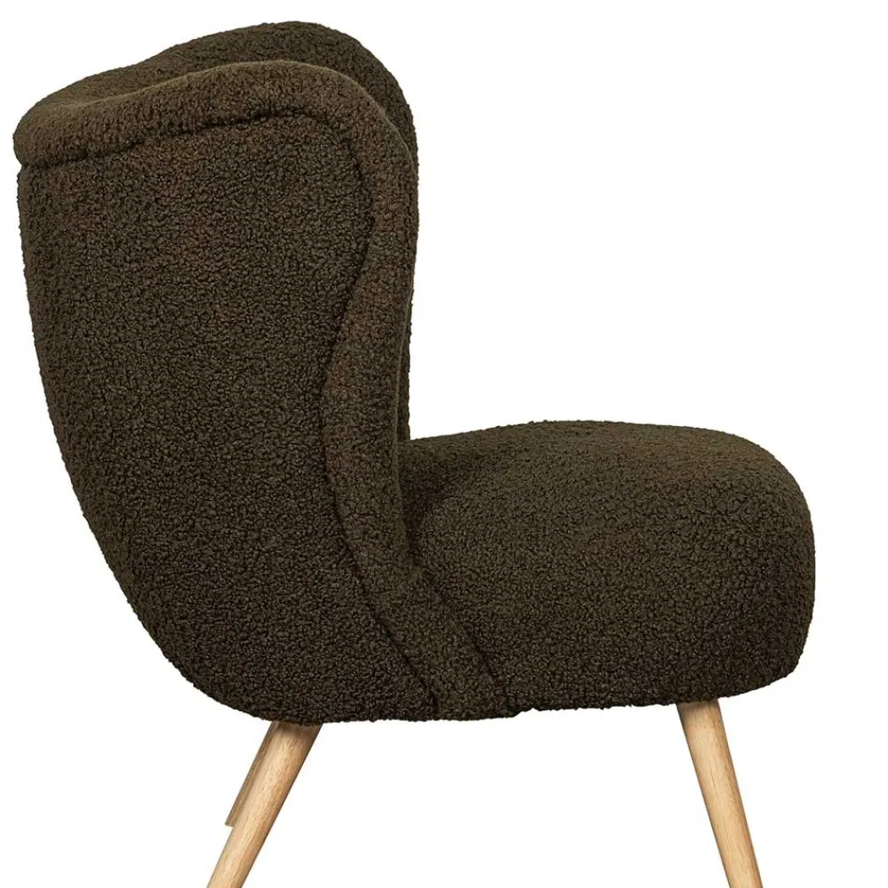 Clearance Webplüsch Sessel Classic Wohnzimmer Sessel