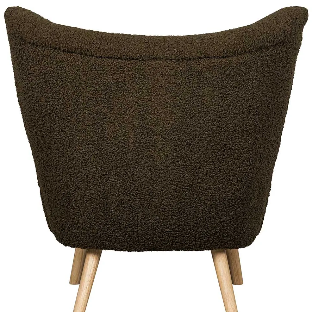 Clearance Webplüsch Sessel Classic Wohnzimmer Sessel