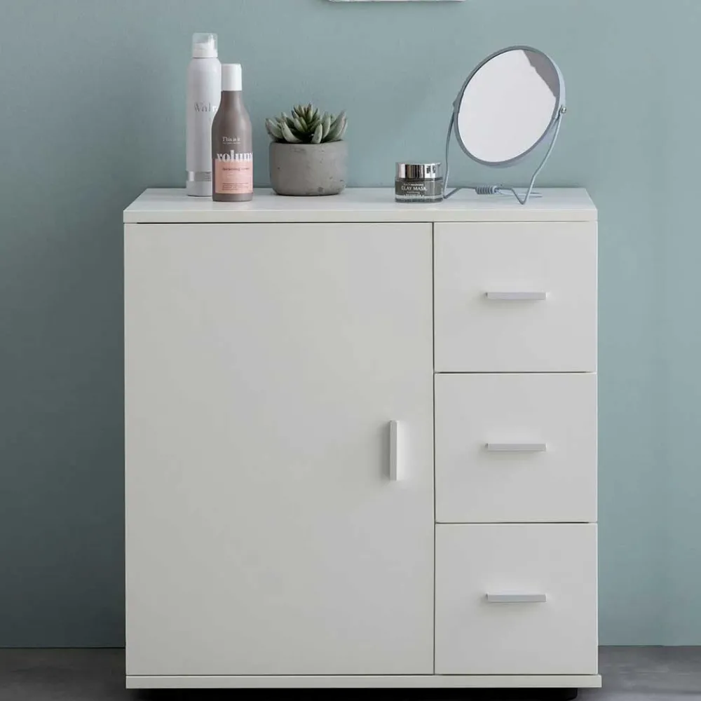 Weiße Badkommode Salverna*Pharao24 Hot