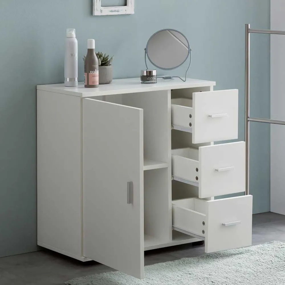 Weiße Badkommode Salverna*Pharao24 Hot