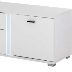 Discount Weiße Design Wohnwand Constantin Moderne Wohnwände|Wohnwand 250 Cm