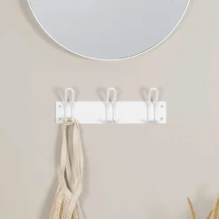 Sale Weiße Garderobenleiste Carla Wandgarderoben|Garderobenleisten