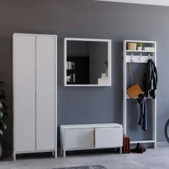 Weiße Garderobenmöbel Sanakas*Pharao24 Outlet