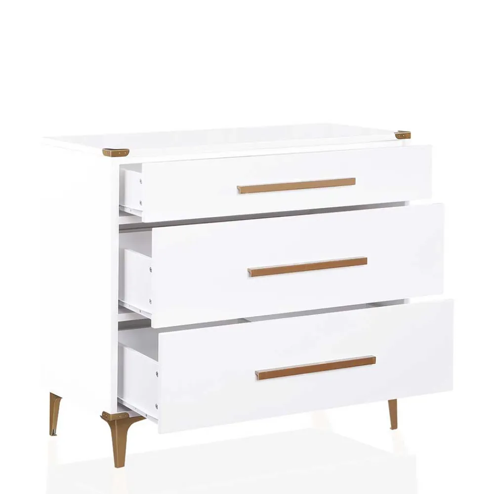 Weiße Kommode Geraldo*Pharao24 Discount