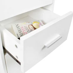 Sale Weiße Kommode Leath Nachtkommoden|Nachttisch