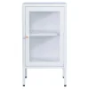 Weiße Metall Vitrine Atrios*Pharao24 Outlet